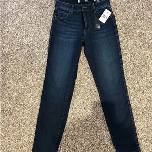 NWT Kut Diana Fab AB Skinny Petite High Rise Jeans